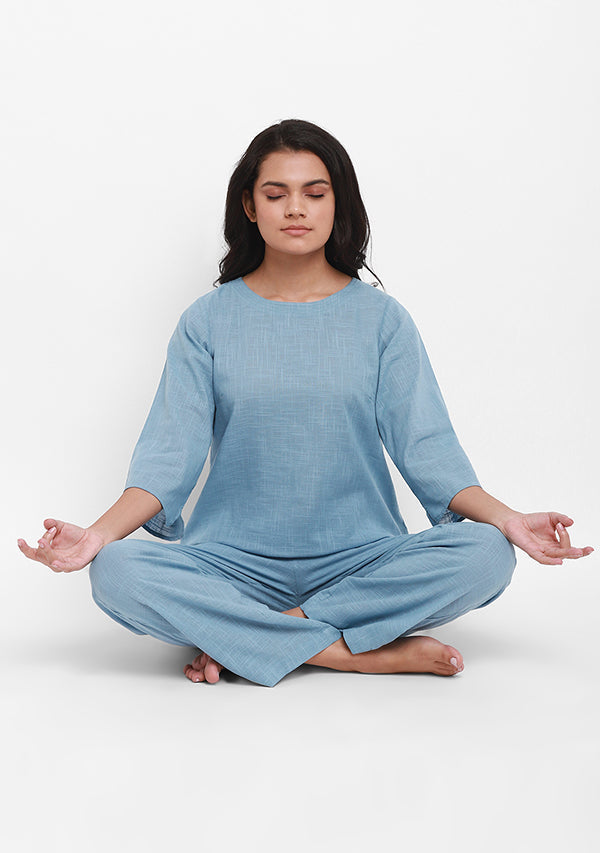 Buy Meditation Yoga Clothes Indian Cotton Loose Fit Women's Salwar Kameez  XL at